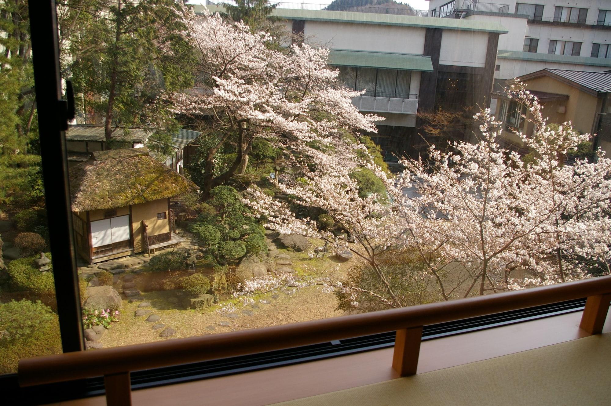Takinoyu Hotel Tendo Exterior photo