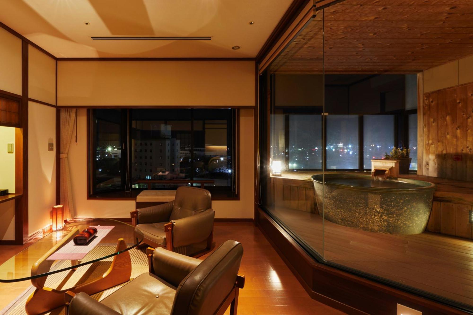 Takinoyu Hotel Tendo Exterior photo